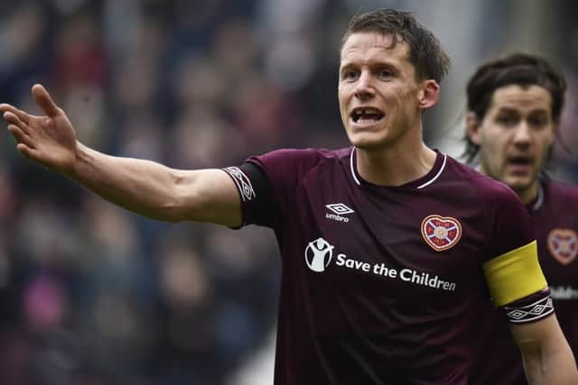 Christophe Berra returned after four months out against Rangers
