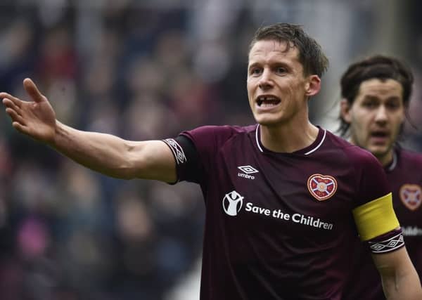 Christophe Berra returned after four months out against Rangers