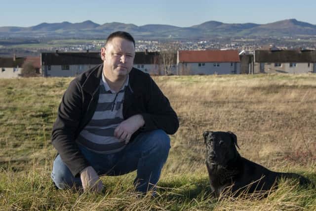 Mayfield & Easthouses Community Councillor Rudi Bregulia on the site of the former Bryans Primary School.