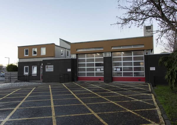 Monday the 3rd of December 2018: Marionville Community Fire Station in Restalrig Village, Edinburgh.