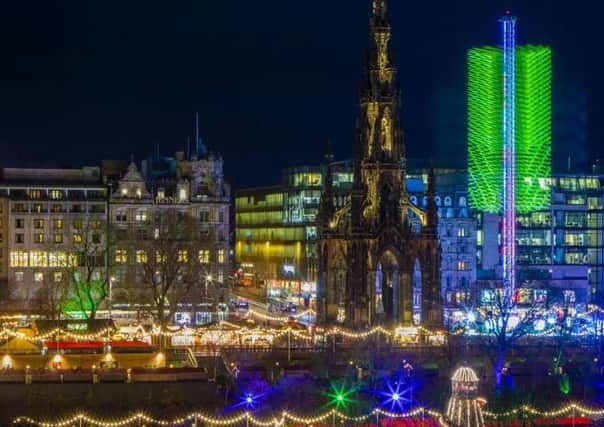 Edinburgh's Christmas. Picture: SWNS