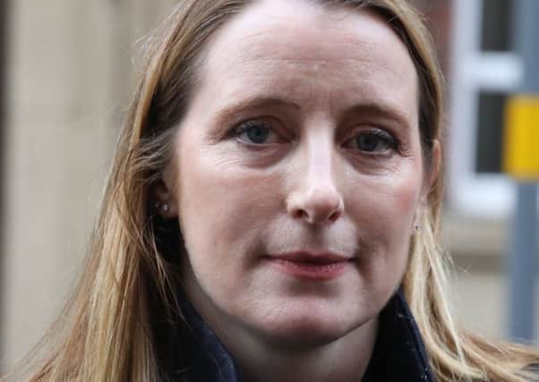 Outside Birmingham Coroners Court, Isabel Bathurst, a specialist travel lawyer from Slater and Gordon who is represented the Harry family reads a family statement. Picture: SWNS