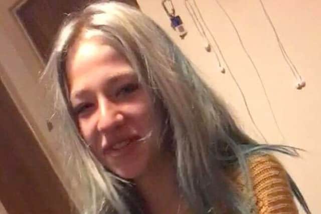 Ms McGrath is described as being about 5ft 1in tall and of slim build, with platinum blonde hair and blue eyes. 
Picture: Police Scotland