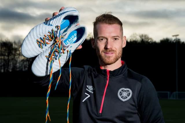 Oliver Bozanic is likely to start in midfield for Hearts. Pic: SNS