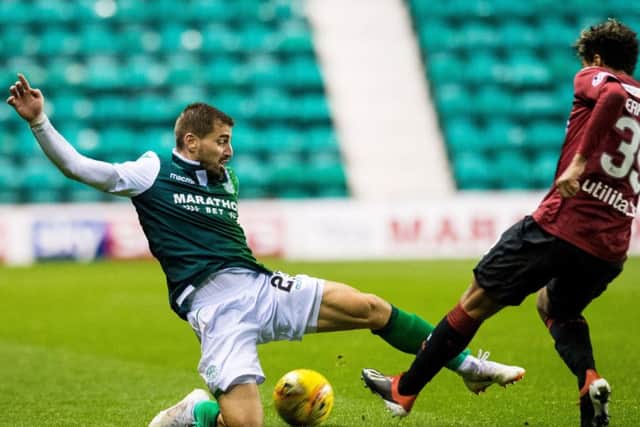 Charalampos Mavrias made his belated debut in the 2-2 draw with St Mirren