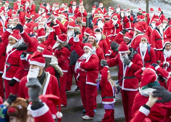 Are you taking part in this years' Santa Run? Picture: Ian Rutherford