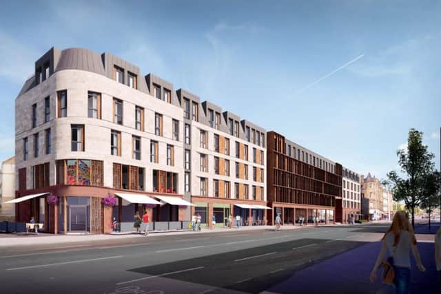 The revised design proposals in support of its
planning application to transform a major section of Leith Walk.