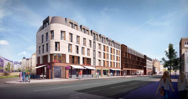 The revised design proposals in support of its
planning application to transform a major section of Leith Walk.