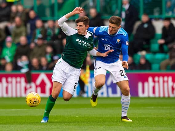 Emerson Hyndman made his first appearance since the defeat to St Johnstone last month and impressed. Pic: SNS