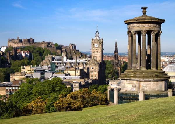 Edinburgh topped the list of 20 UK destinations. Picture: Getty Images