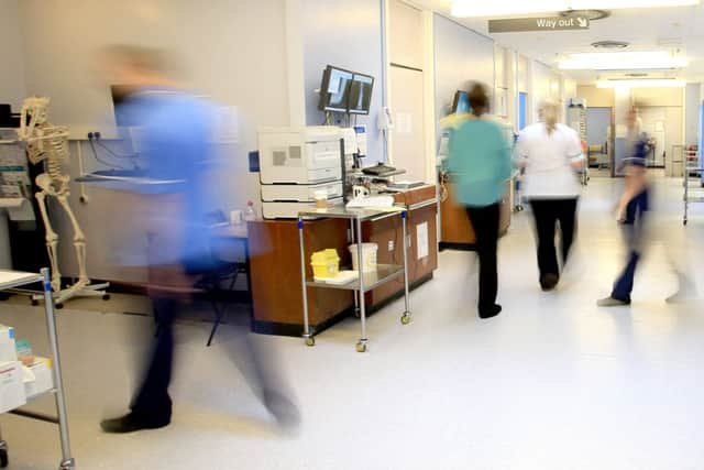 A hospital ward. Pic: PA