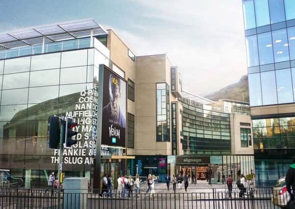 Artist impressions showing proposed redevelopment of Omni centre