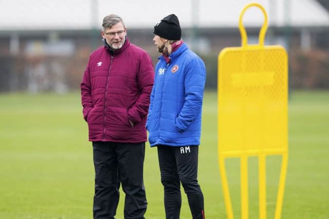 Craig Levein uses the help of Austin MacPhee and other coaches at Riccarton each day