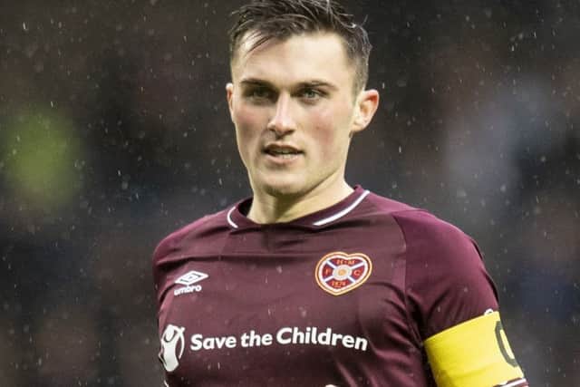 John Souttar iis progressing well for a quicker return to the Hearts first team
