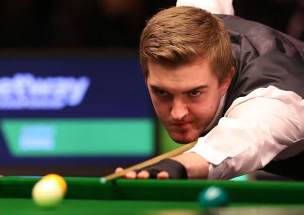 Ross Muir was in excellent form against Neil Robertson. Pic: TSPL