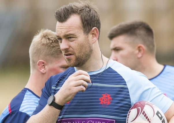 Edinburgh Accies coach Derek O'Riordan bloodied youngsters believing there was to be no relegation