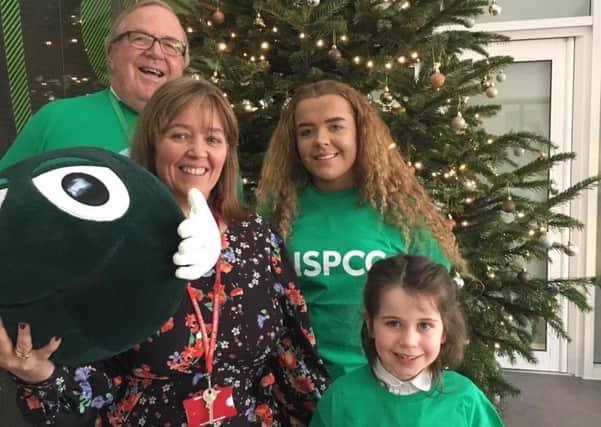 The Voice star Saskia Eng supports NSPCC Scotland's work at St John's Primary