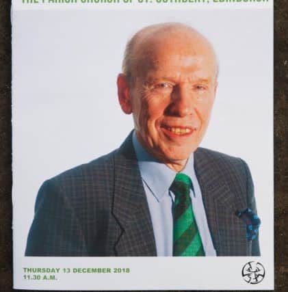 John Gibson's funeral took place at St Cuthberts church