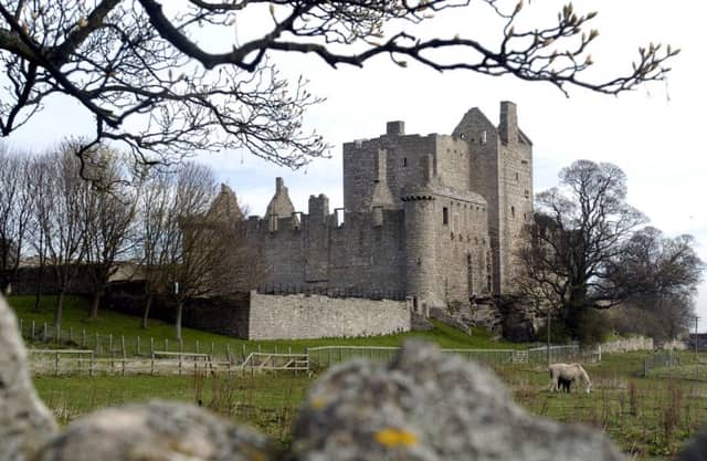 The incident happened at Craigmillar Castle in the south of Edinburgh. Picture: Toby Williams