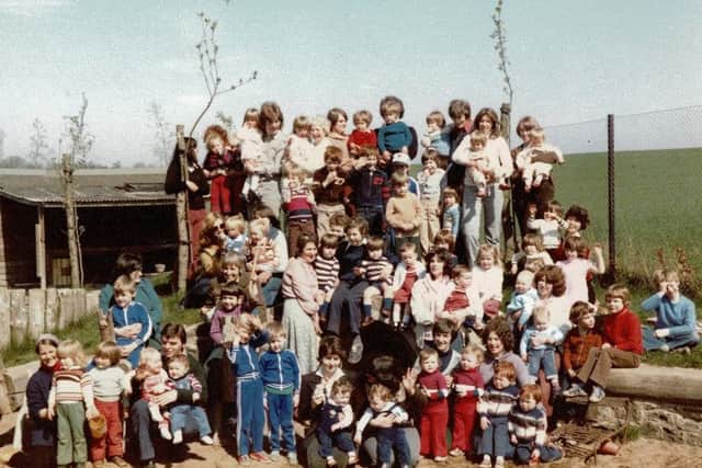 The first Double Trouble Club picnic in June 1979