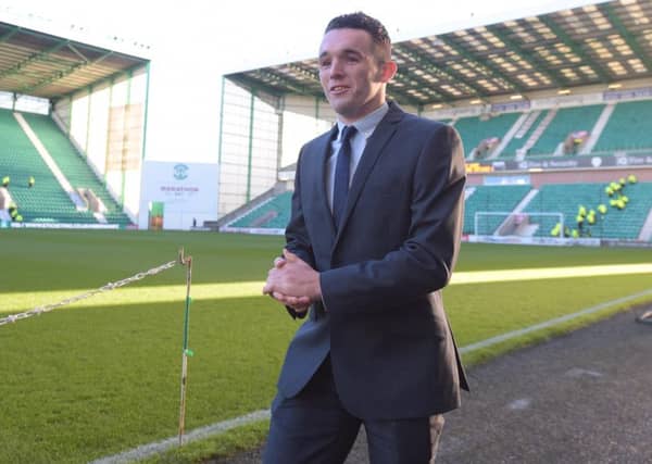 John McGinn misses Hibs "massively". Picture: SNS/Alan Harvey