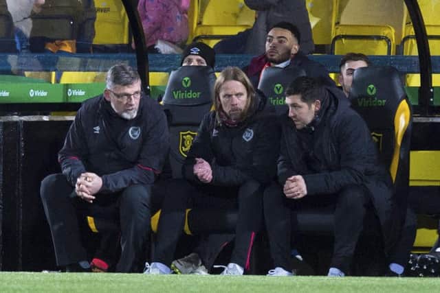 Hearts manager Craig Levein has been given a further headache ahead of the club's trip to Aberdeen. Picture: SNS/Ross Parker