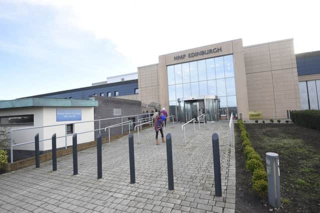 A general view of Saughton prison. Picture: Greg Macvean
