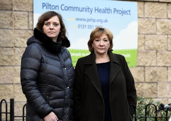 Pilton community Health Project co-ditrectors Jen Richards and Helen Scammel. Picture: Lisa Ferguson
