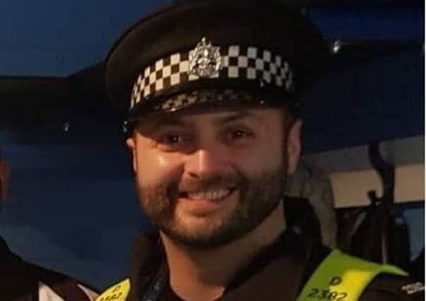 The body of PC Dean Morrison was found on Sunday. Picture: Police Scotland Tayside Division