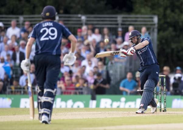 Scotland will face Afghanistan in two one-day internationals at The Grange
