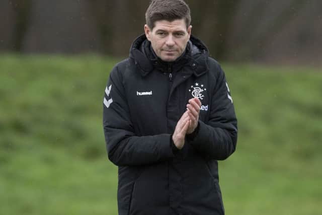 Rangers manager Steven Gerrard is looking forward to facing Hibs. Picture: SNS/Craig Foy