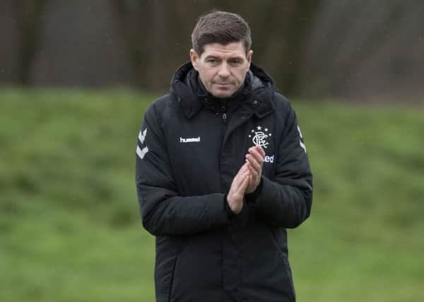Rangers manager Steven Gerrard is looking forward to facing Hibs. Picture: SNS/Craig Foy