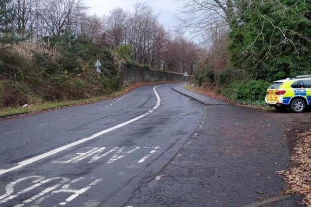 The stretch of road concerned. Pic: Road Policing Scotland