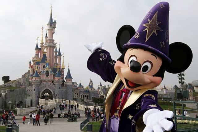 Mickey Mouse welcomes you to Disneyland Paris. Picture: AFP/Getty