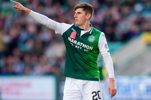 Emerson Hyndman wants to stay at Hibs for the rest of the season. Picture: SNS/Ross Parker