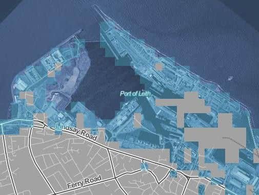 According to Climate Central, areas marked in blue could be submerged by rising sea levels caused by a 2C rise in world temperatures (Photo: Climate Central)