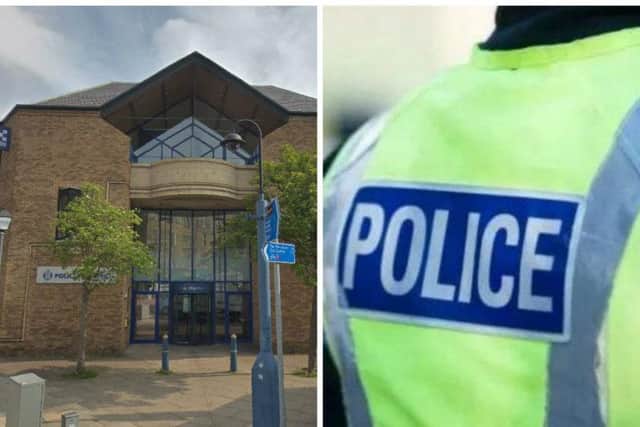 The man took unwell in a police cell at St Leonard's Station. Pic: Google Maps