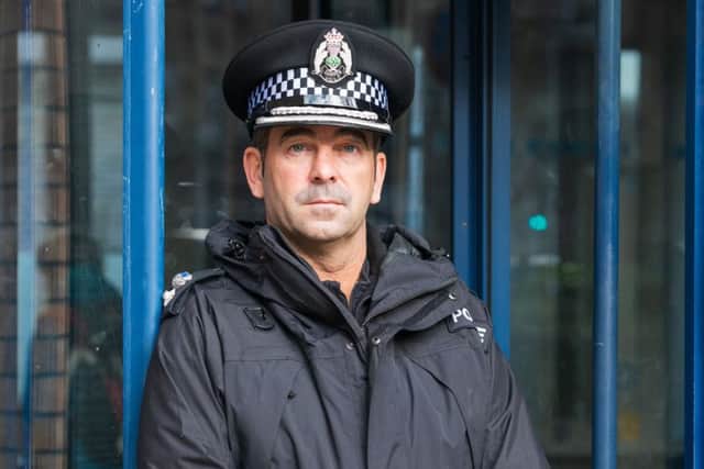 Chief Superintendent Gareth Blair is the Divisonal Commander for Edinburgh. Picture: TSPL