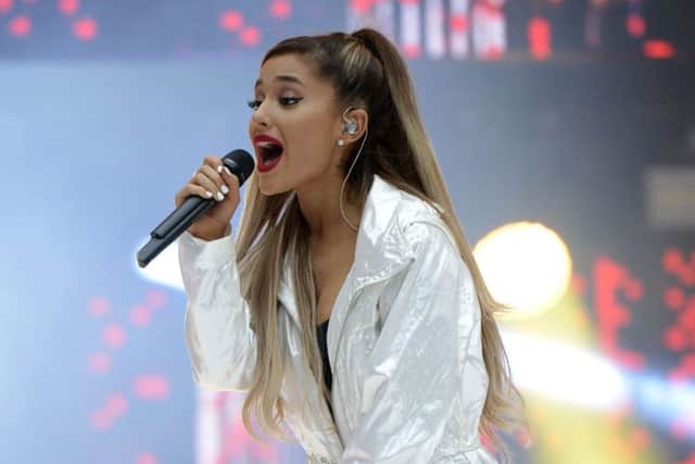 Ariana Grande will perform in Glasgow in September 2019. Picture: PA Wire