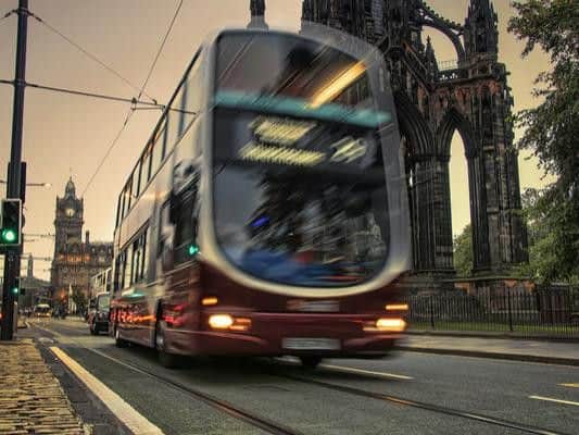 If you need to get around Edinburgh during the festive season, here's everything you need to know about when the buses are running (Photo: Shutterstock)