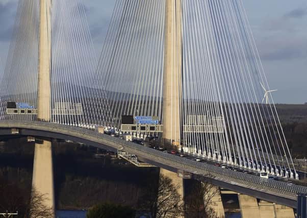 Snagging is lagging on the Queensferry Crossing. Picture: Lisa Ferguson