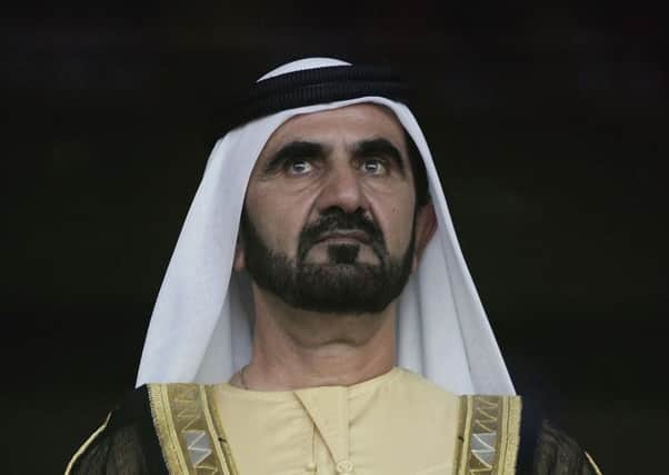 Sheikh Mohamed Bin Rashid Al Maktoum the Crown Prince and Ruler of Dubai.  (Photo by David Cannon/Getty Images)