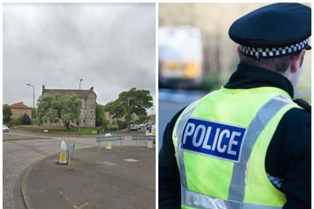 The attack took place in Restalrig Road South near the roundabout with Sleigh Drive.