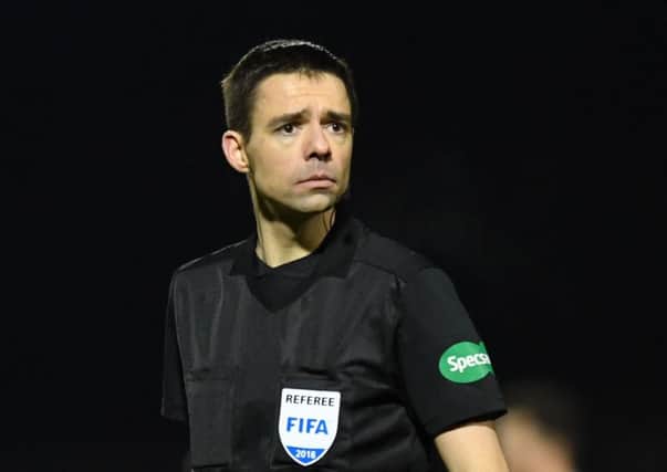 Kevin Clancy will take charge at Easter Road this weekend