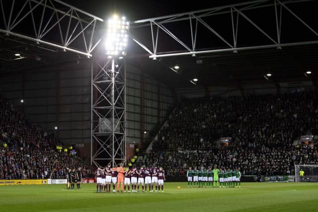 Hearts and Hibs. Picture: SNS/Ross Parker