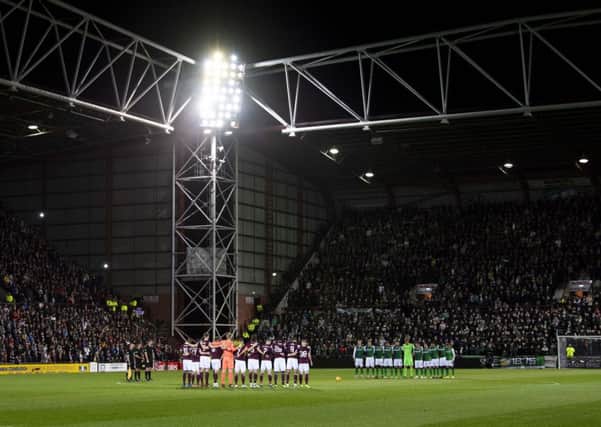 Hearts and Hibs. Picture: SNS/Ross Parker