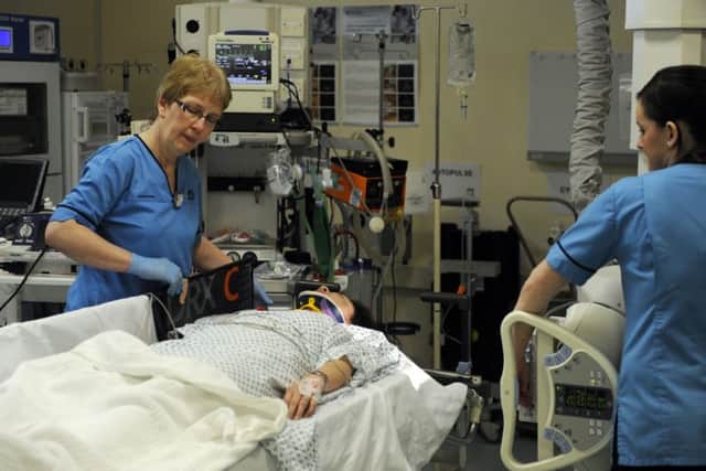 Only nine per cent of the workforce are under the age of 30, say Edinburghs health chiefs. Picture: Greg Macvean