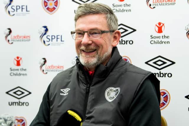 Craig Levein has some late selection calls to make for the derby. Pic: SNS