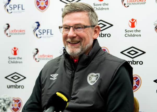 Craig Levein has some late selection calls to make for the derby. Pic: SNS