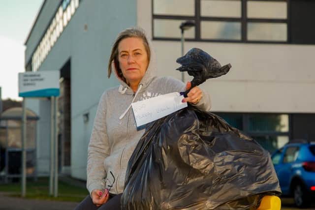 Alison Weir is furious over repeated problems with the assisted bin collection required by her mother-in-law.